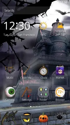 Halloween House android App screenshot 2